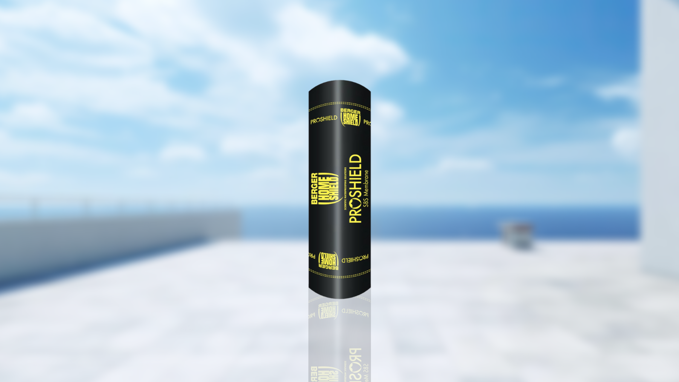 HomeShield ProShield SBS-SA Membrane for Cement Waterproofing