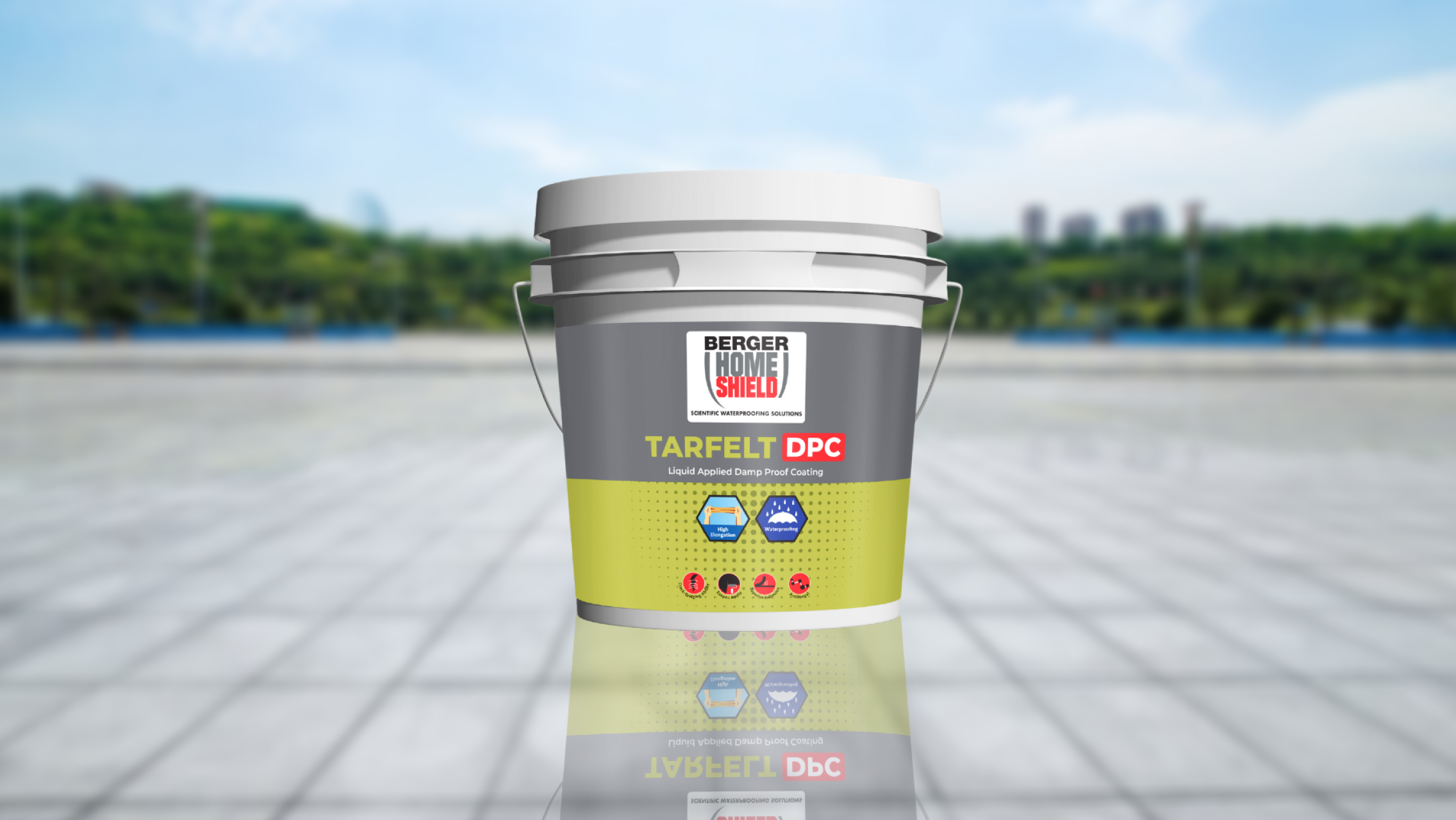 TarFelt DPC for Basement Waterproofing | Berger Paints