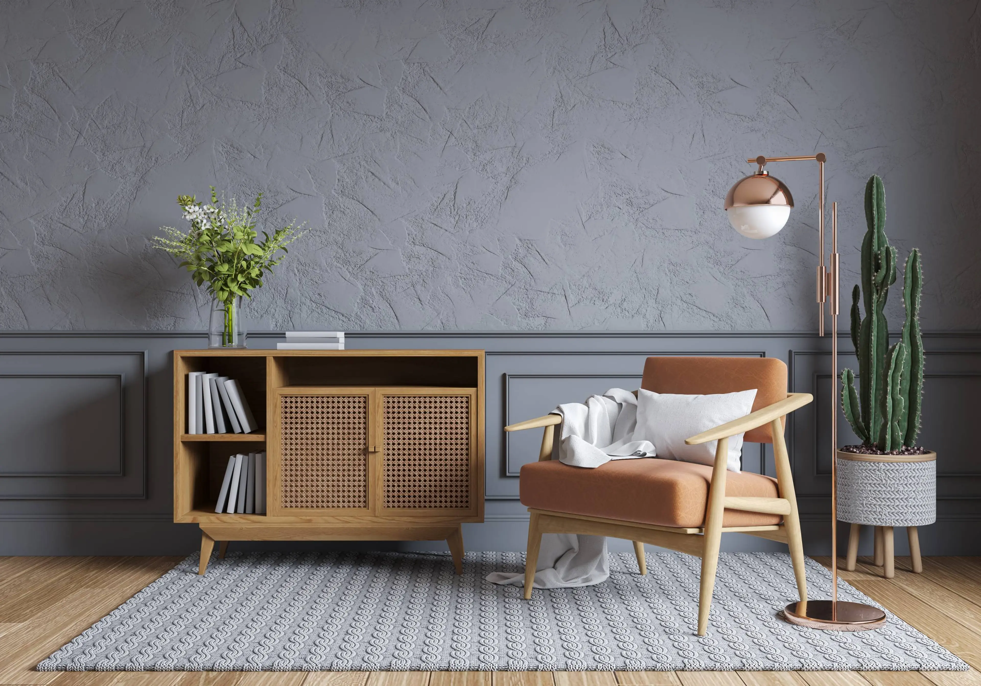 Low Budget Interior Wall Design and Texture Ideas
