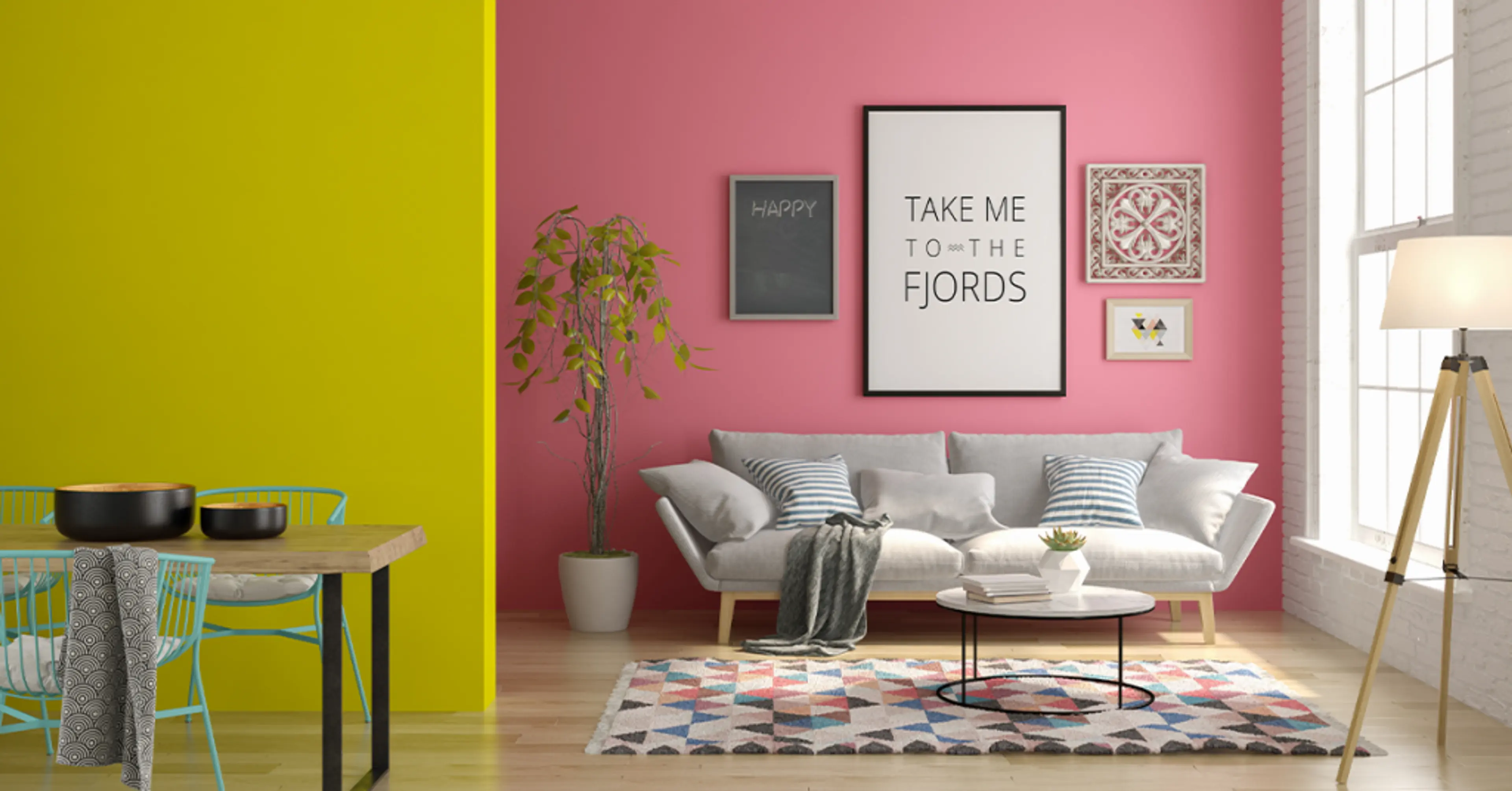 Colour Blocking2d Colour Blocking for Walls: A Guide to Bold & Beautiful Colour Combinations