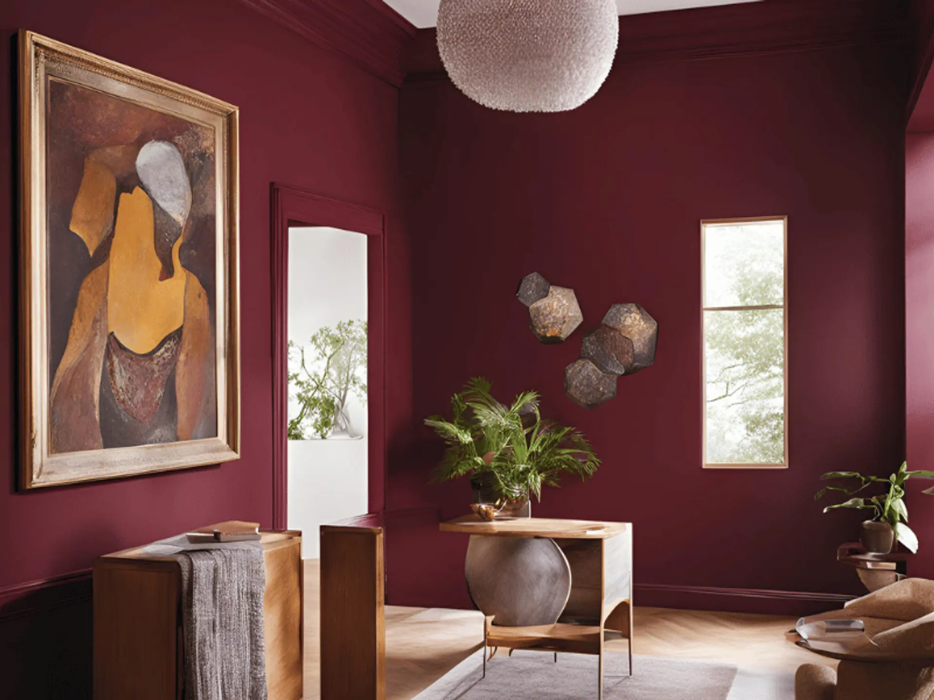 Brown Wall Paint Colour Shades & Combinations for Home