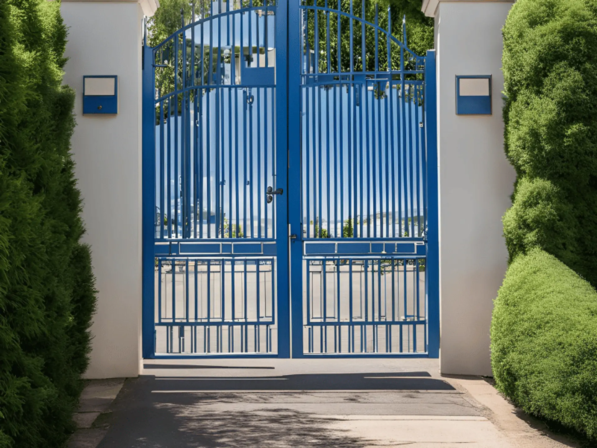 14 Stunning Iron Main Gate Colour Combinations for a Stylish Entrance