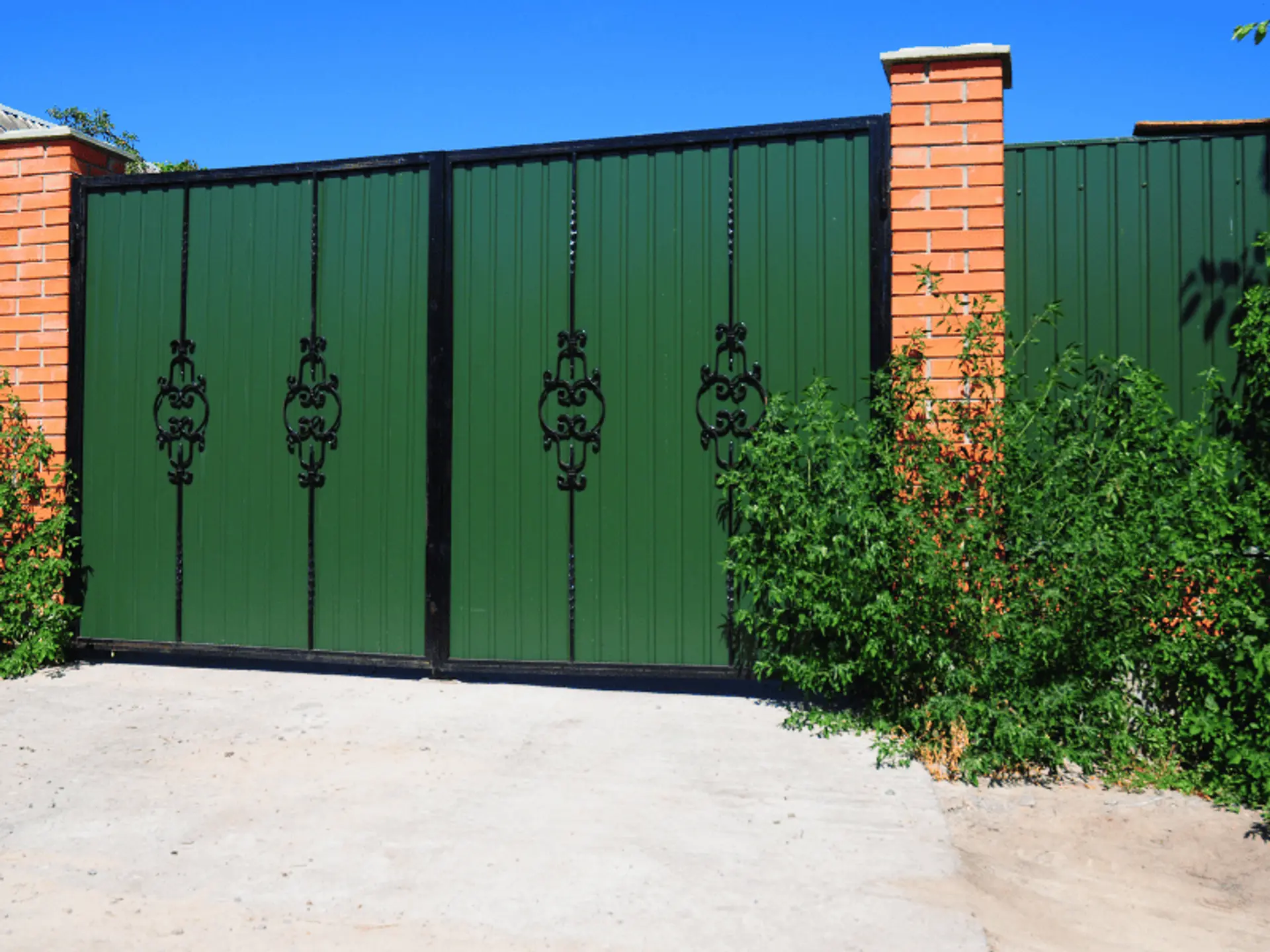 14 Stunning Iron Main Gate Colour Combinations for a Stylish Entrance