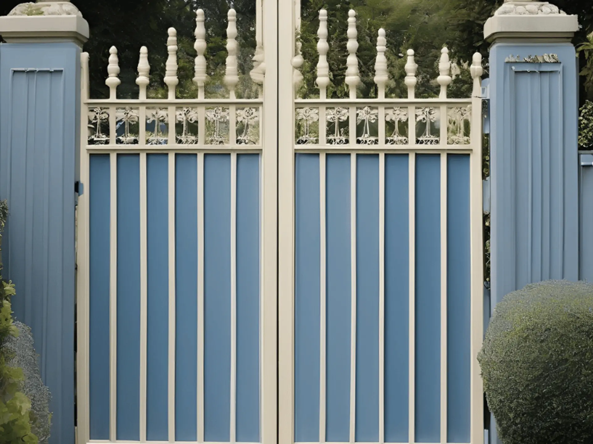 14 Stunning Iron Main Gate Colour Combinations for a Stylish Entrance