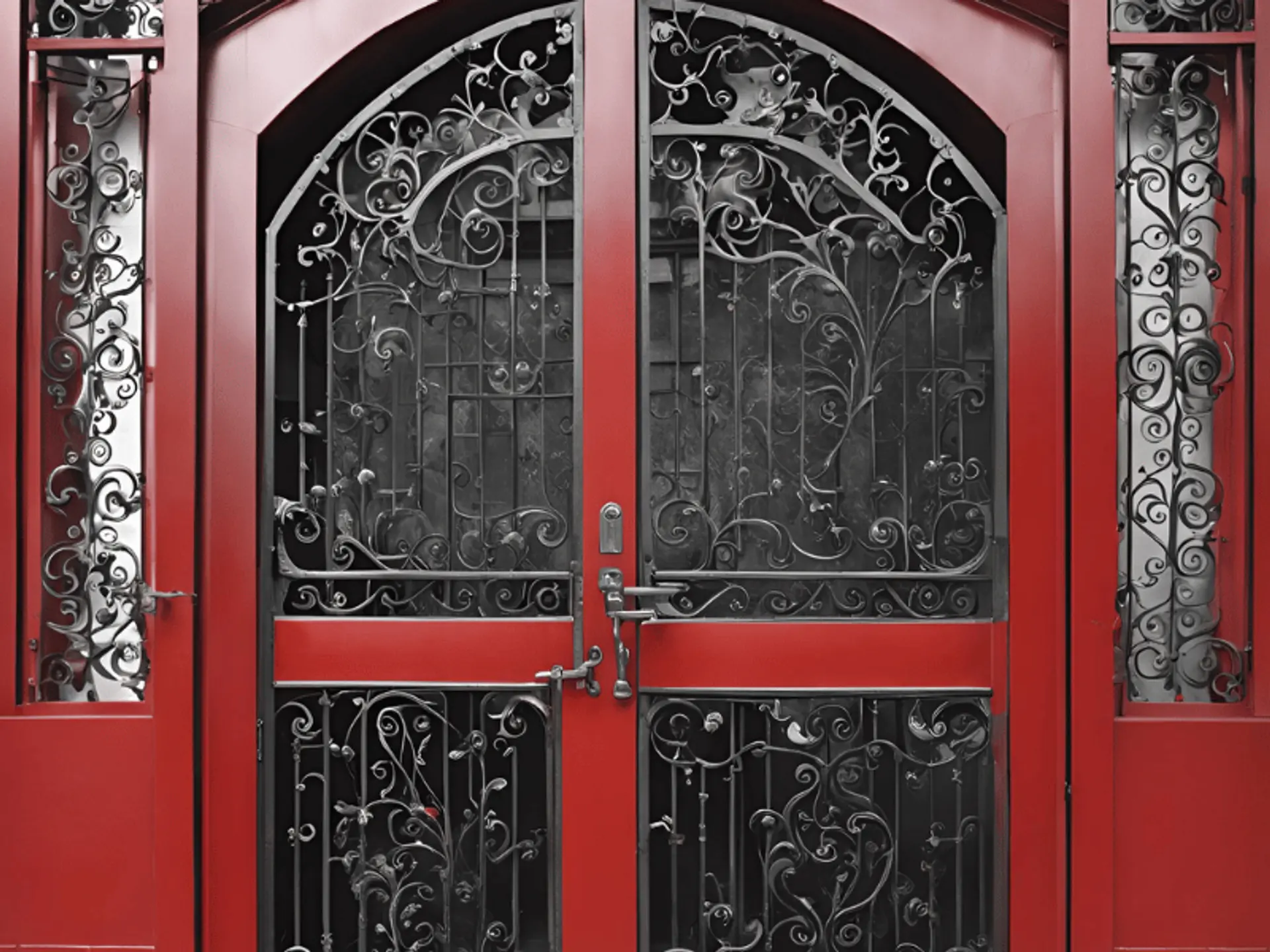 14 Stunning Iron Main Gate Colour Combinations for a Stylish Entrance